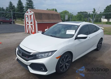 2018 Honda Civic Si from USA, damaged, VIN 2HGFC1E55JH706553